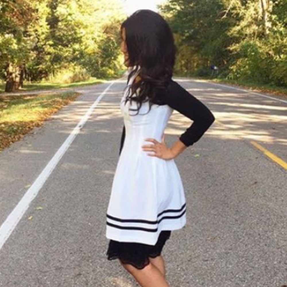 H&M white dress